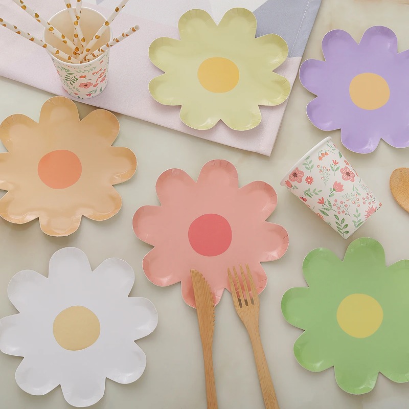 Camping Cooking Bowl - Birthday Party Decorations Daisy Picnic Tableware