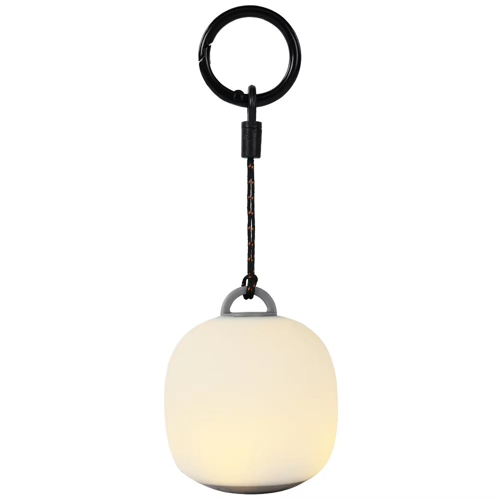 Camping Cooking Cup - Mini Egg-Shaped Squeeze Silicone Camping Lantern,