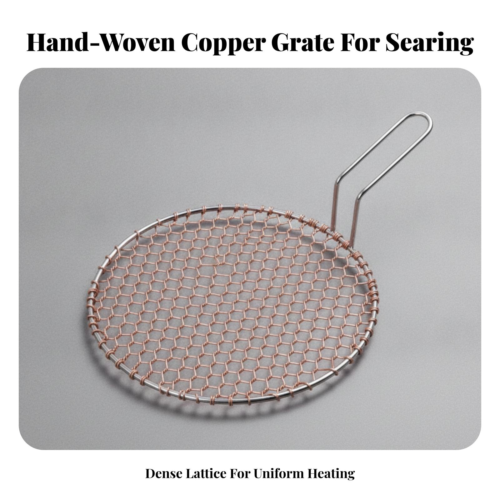 Portable Copper Mesh Round Gri - đánh giá và giá Cooking Outdoor Camping