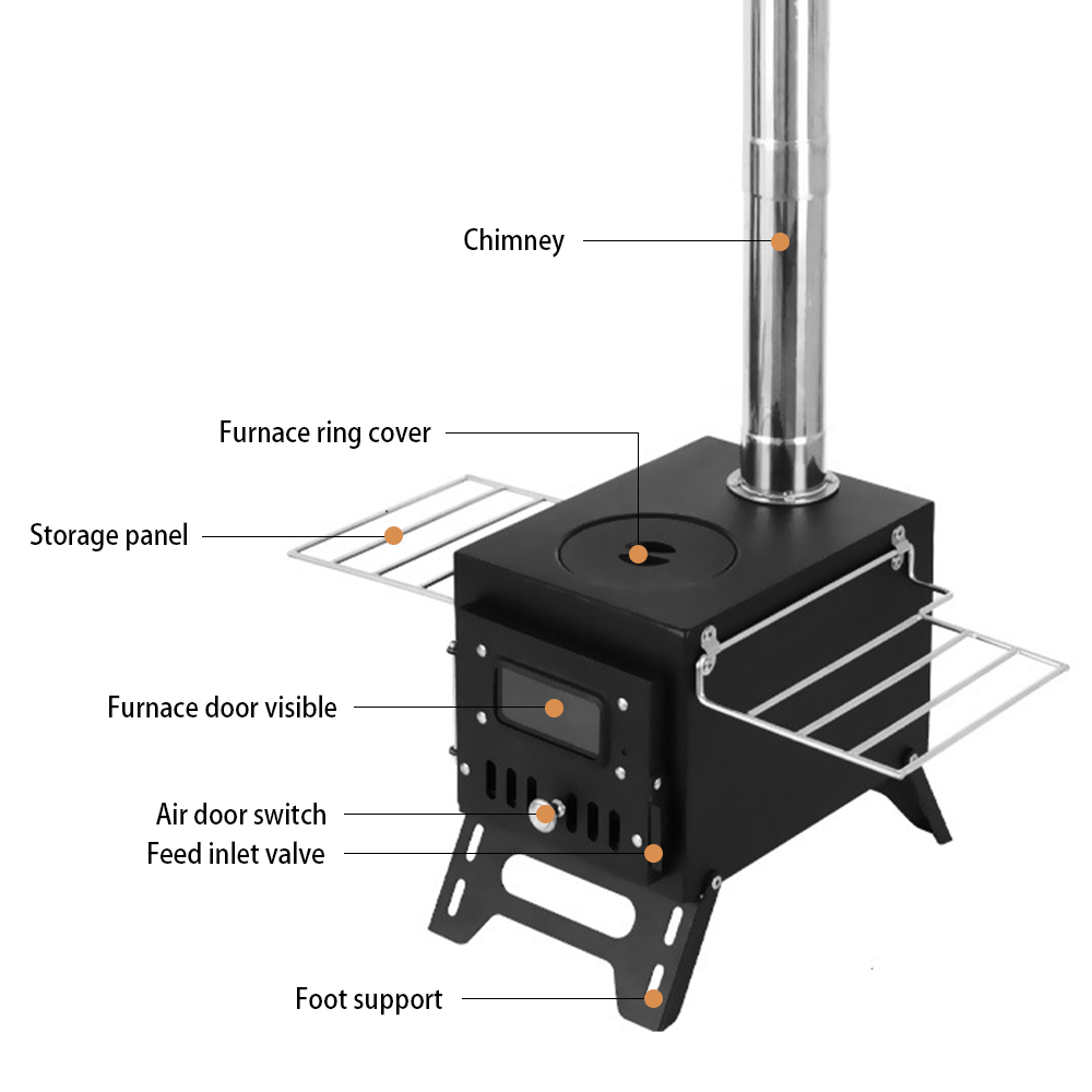 Tomshoo Outdoor Camping Wood-b - đánh giá và giá Campfire Cooking In Another World