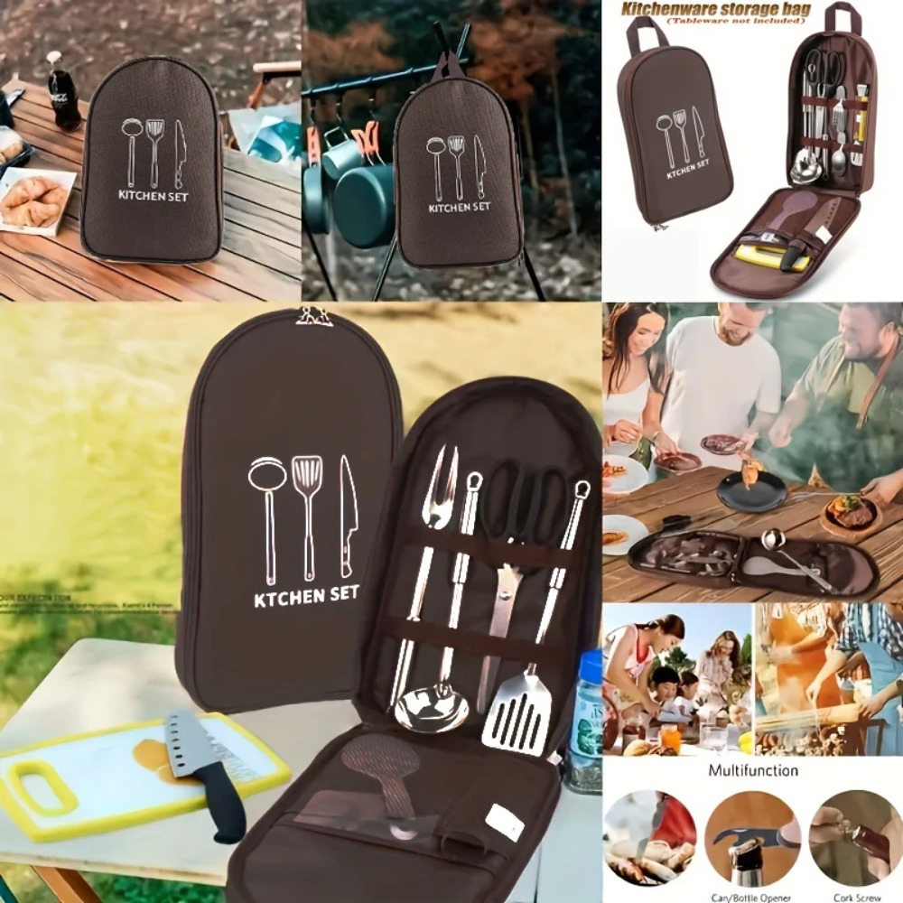 Portable Outdoor Cook Bag Camp - đánh giá và giá Camping Cooking Equipment Bag