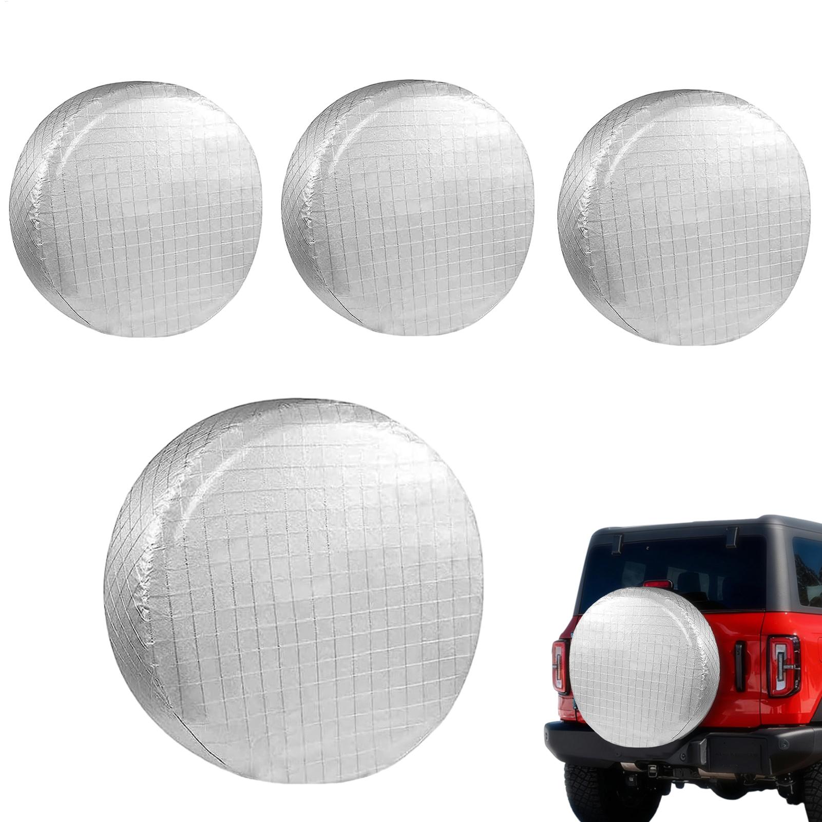 RV Tire Covers 4 Pieces Waterp - đánh giá và giá Aluminum Foil Heavy Duty
