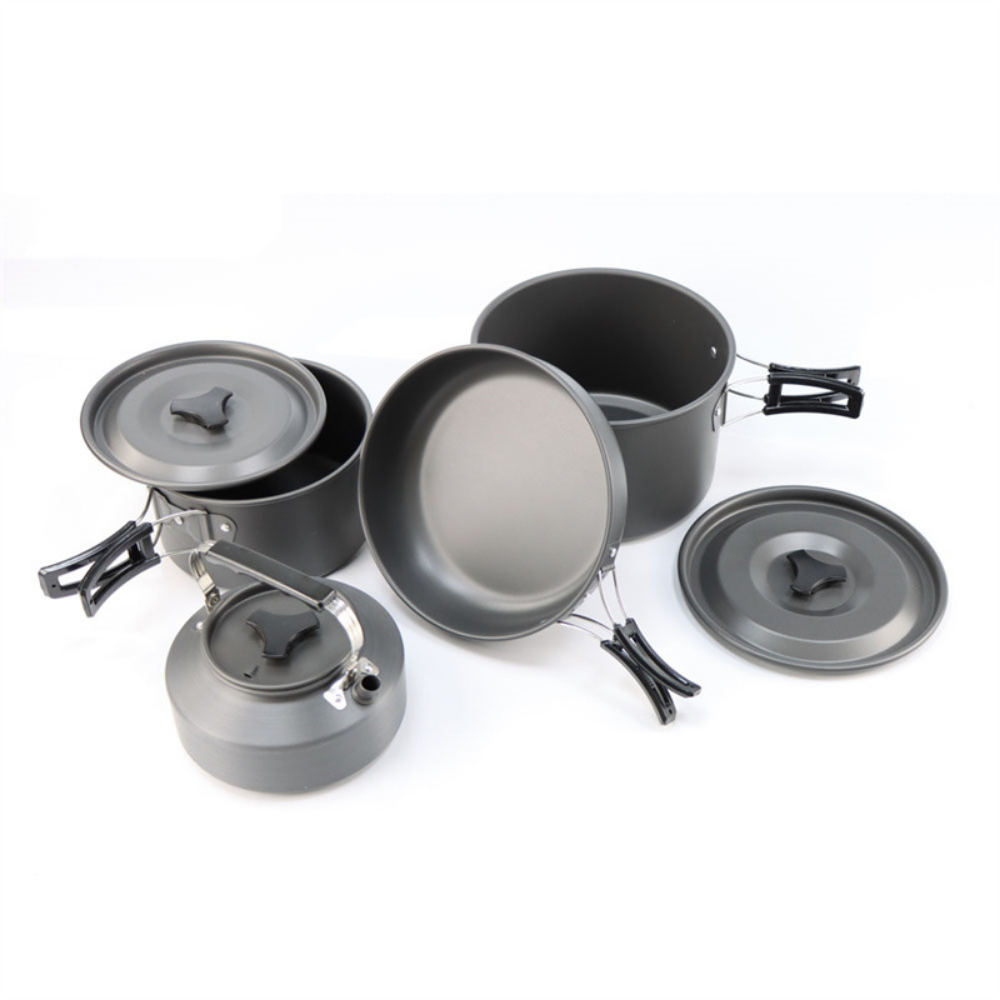 Lightweight Aluminum Alloy Out - đánh giá và giá Camping Cooking Easy