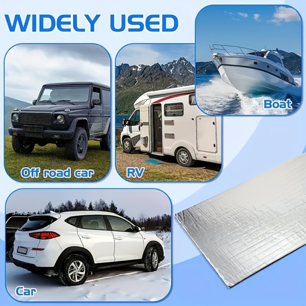 50PCS Value Pack Car Soundproo - đánh giá và giá Aluminum Foil Heavy Duty