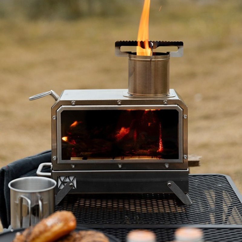 Stainless Steel Square Firewoo - đánh giá và giá Cooking Outdoor Camping