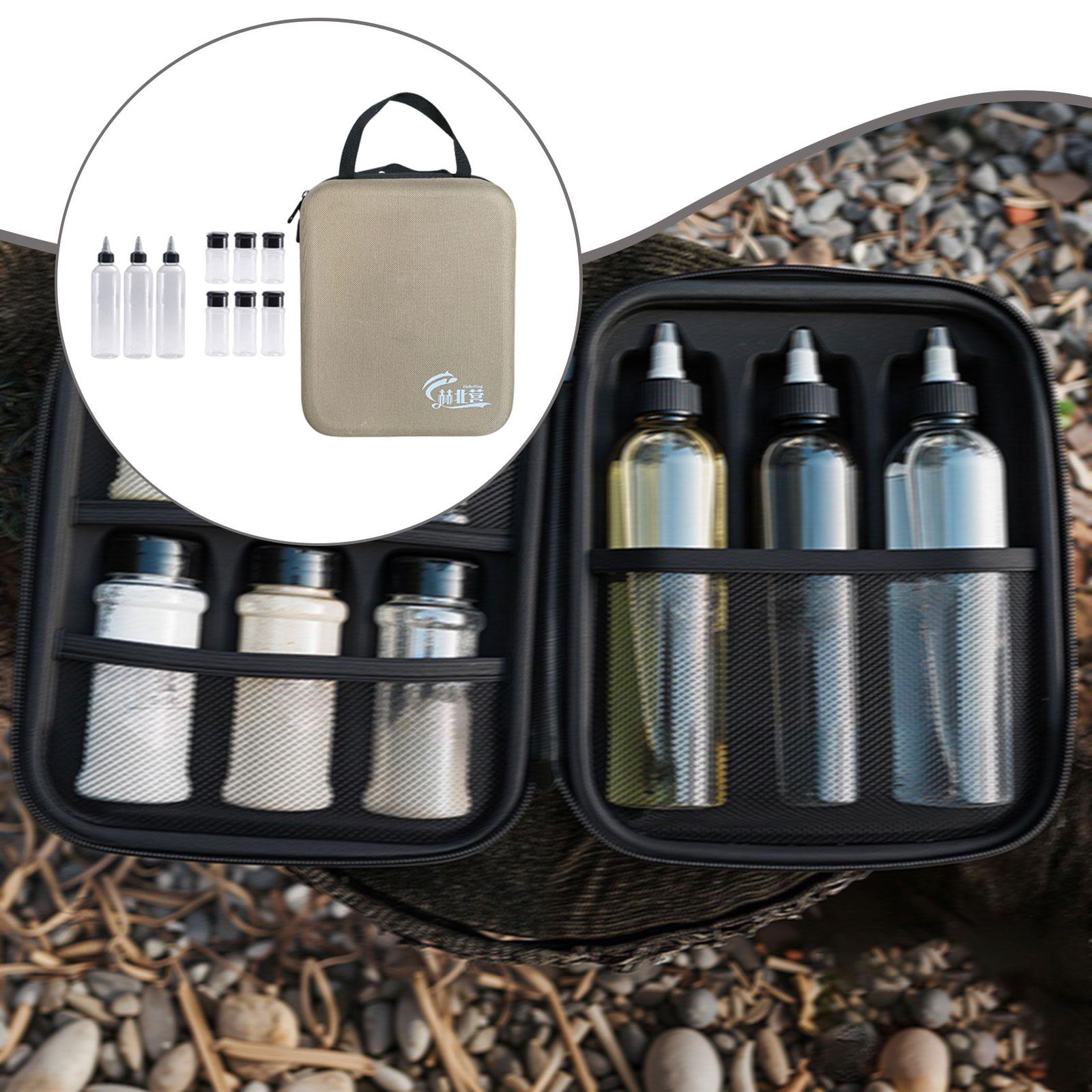 11x Camping Spice Jars Kit EVA - đánh giá và giá Camping Cooking Oil