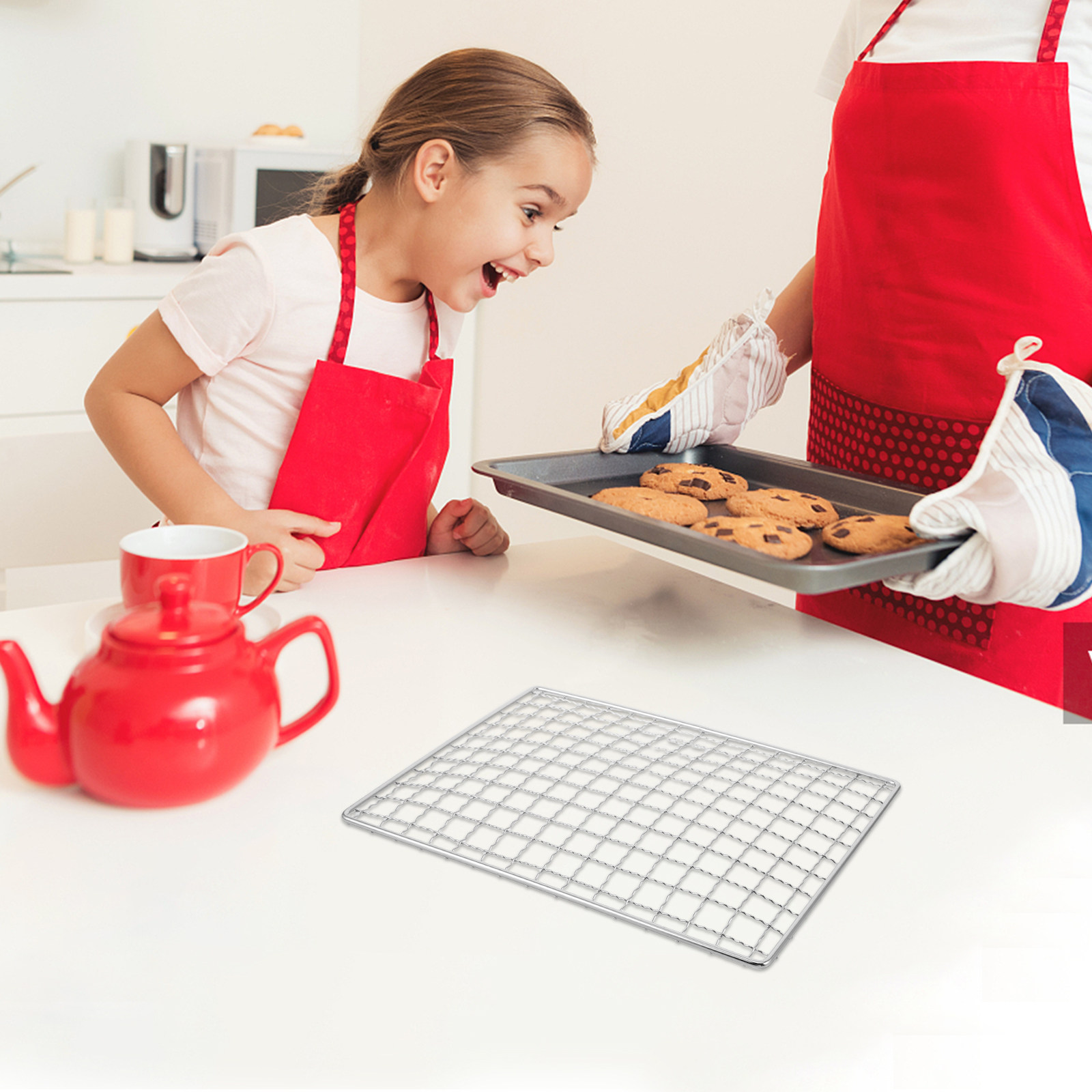 Stainless Steel Grill Mat Non  - đánh giá và giá Cooking Outdoor Camping