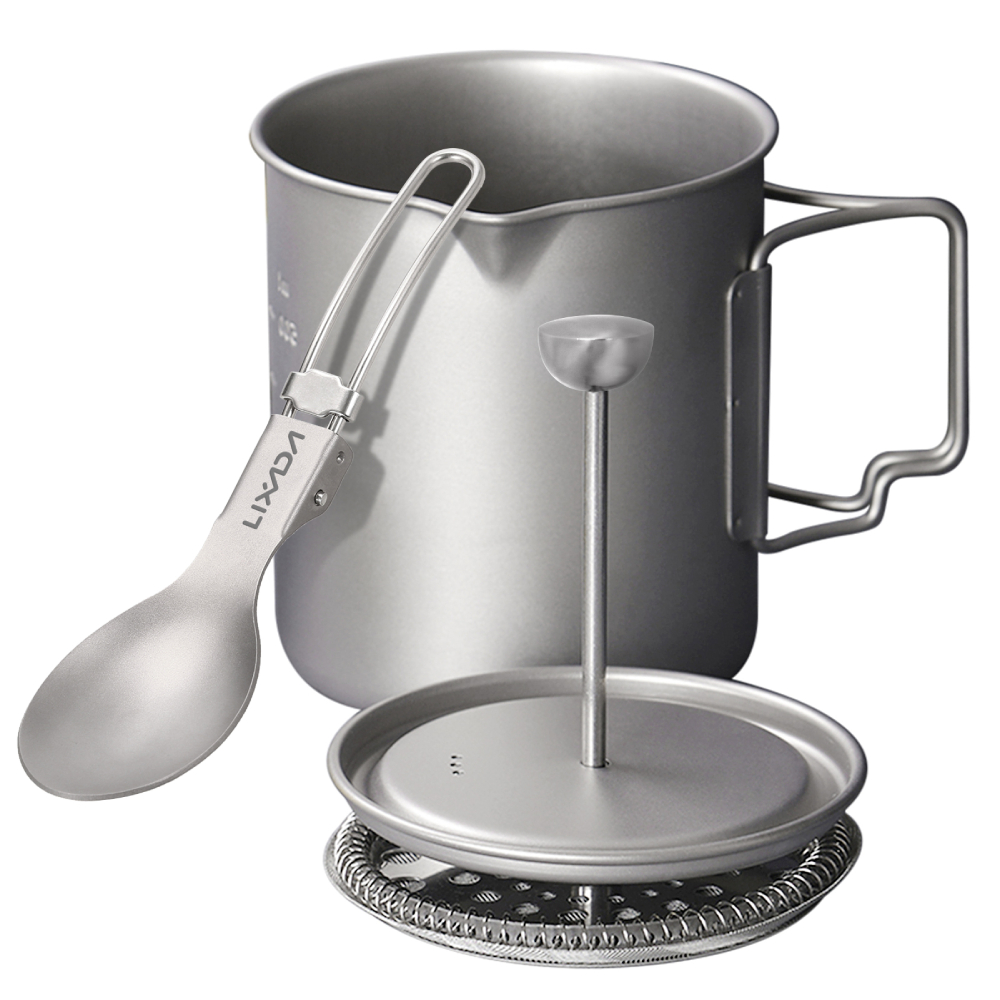 Lixada 750ml Titanium Coffee C - đánh giá và giá Camping Cooking Cup
