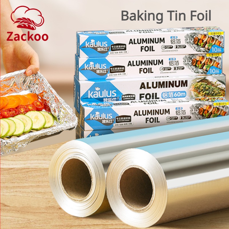 Zackoo 10/20/40M Aluminium Foi - đánh giá và giá Aluminum Foil Heavy Duty