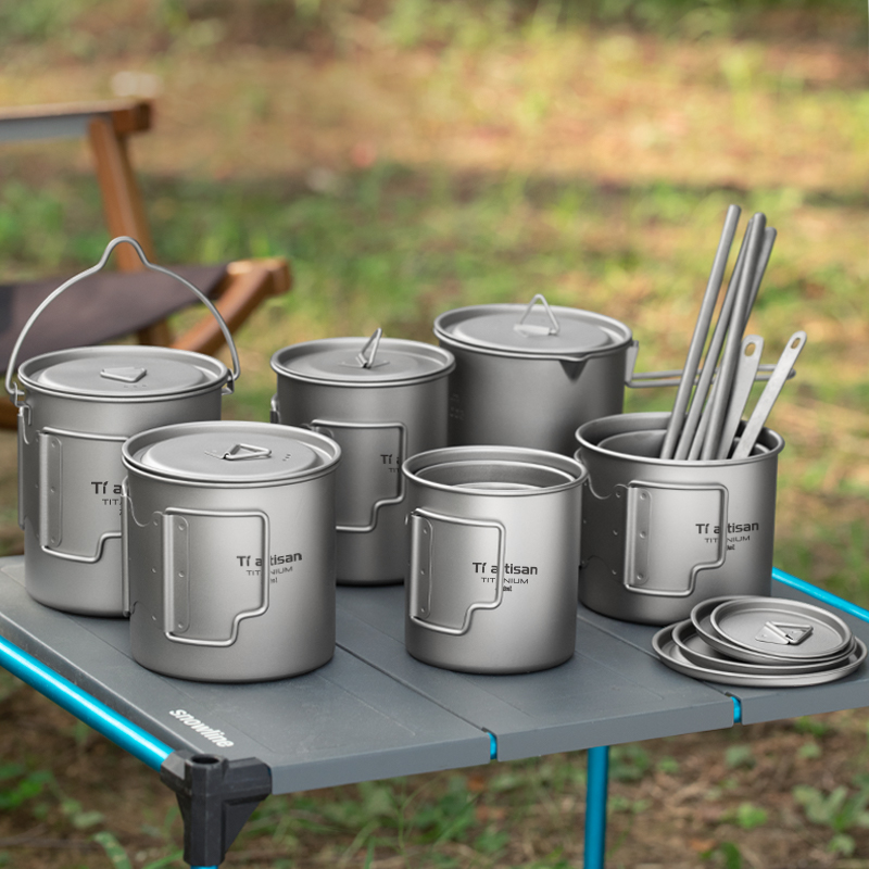 Tiartisan Outdoor Titanium Lig - đánh giá và giá Camping Cooking Cup