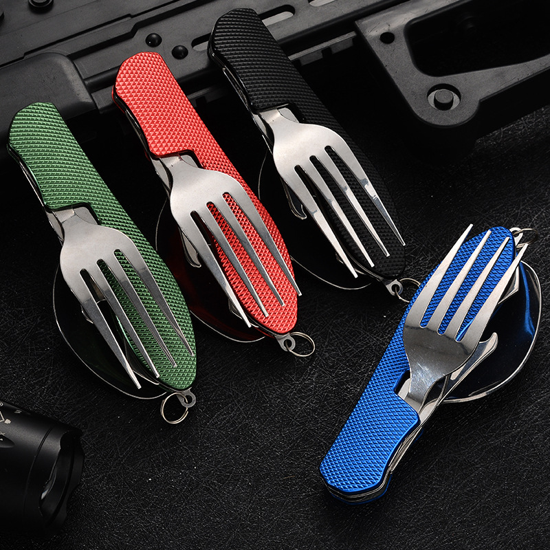 4 in1 Foldable Camping Utensil - đánh giá và giá Camping Cooking Cup