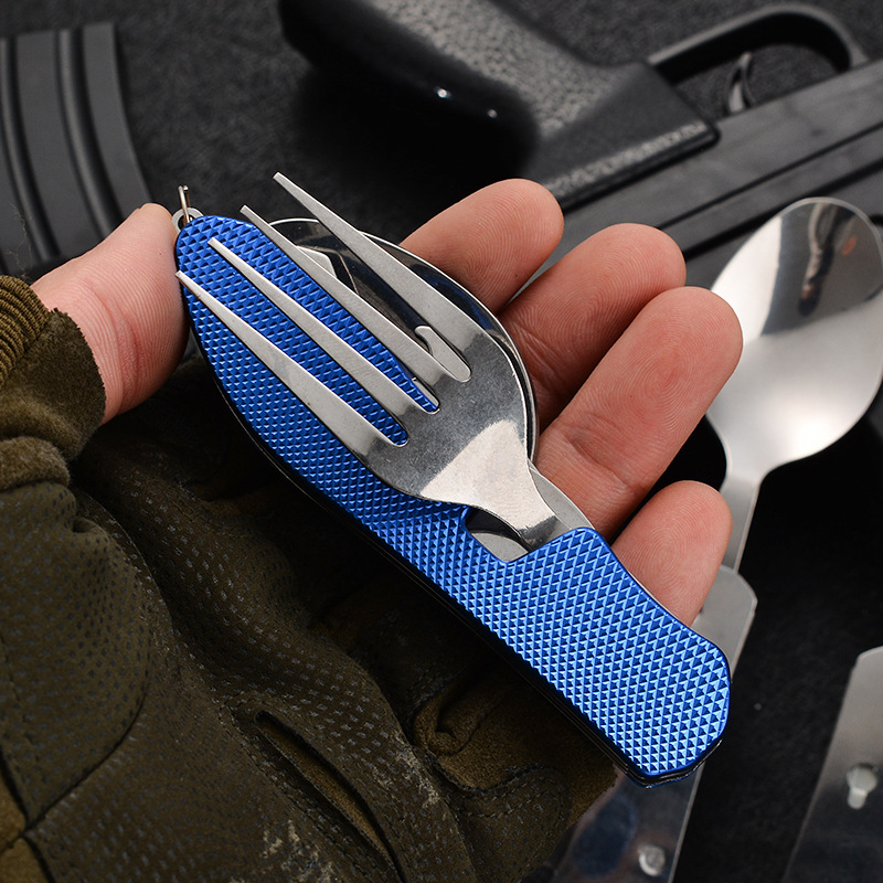 4 in1 Foldable Camping Utensil - đánh giá và giá Camping Cooking Cup