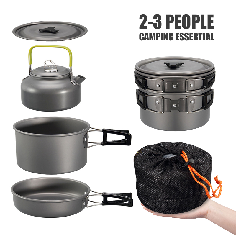 WESTTUNE Camping Cookware Kit  - đánh giá và giá Camping Outdoor Cooking Equipment