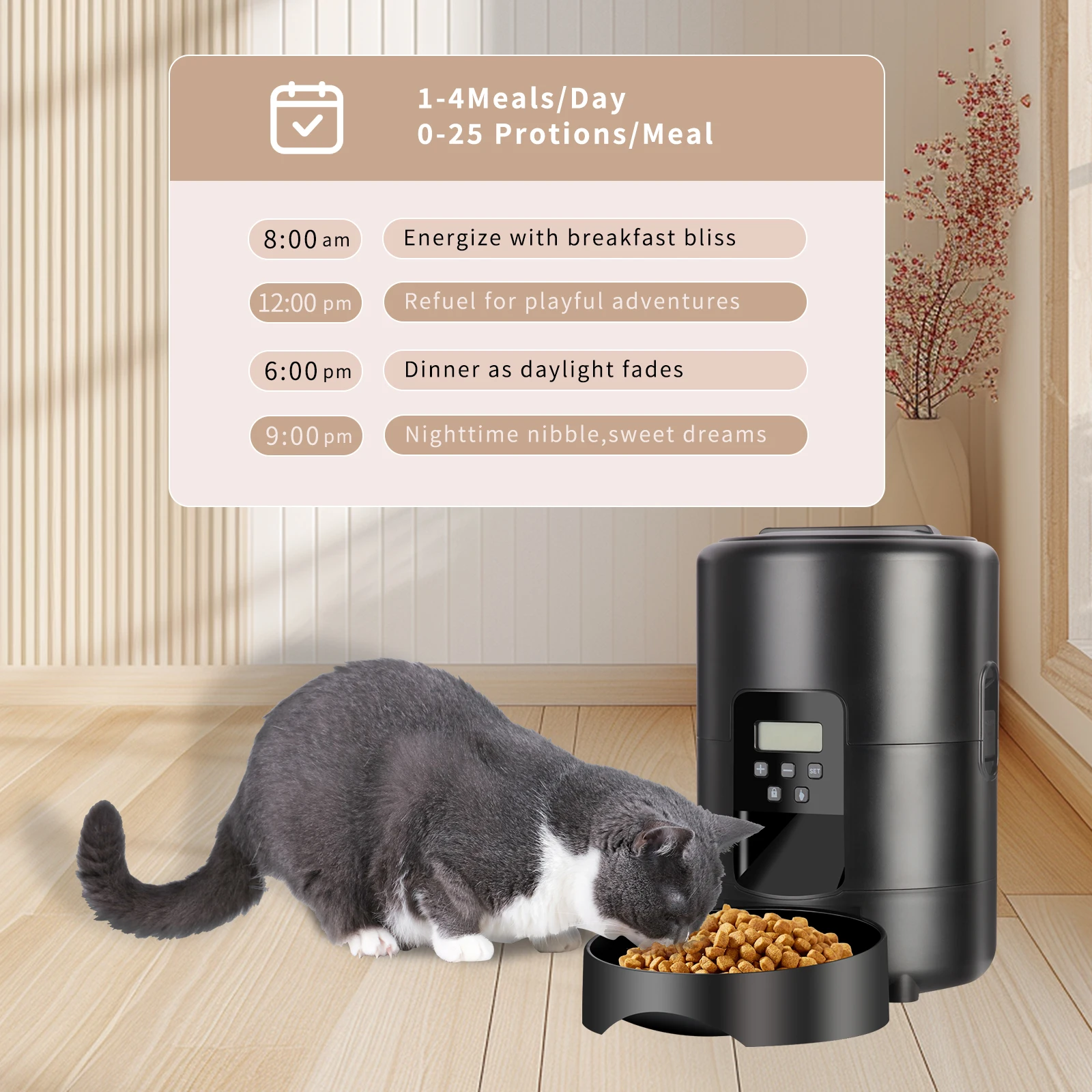 2L APP Control Automatic Pet F - đánh giá và giá Camping Cooking Bowl