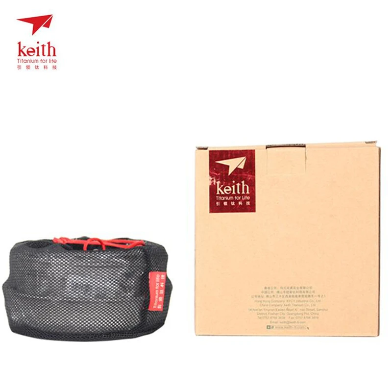 Keith 3PCS Titanium Cookware P - đánh giá và giá Camping Outdoor Cooking Equipment
