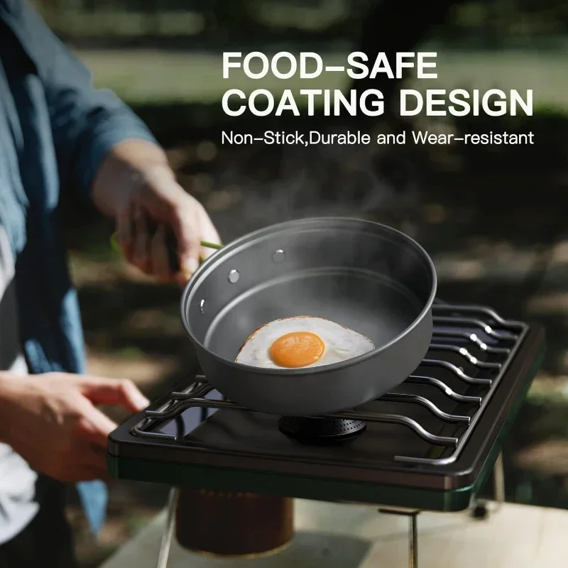 Camping Cooking Set, Outdoor K - đánh giá và giá Camping Cooking Equipment Bag