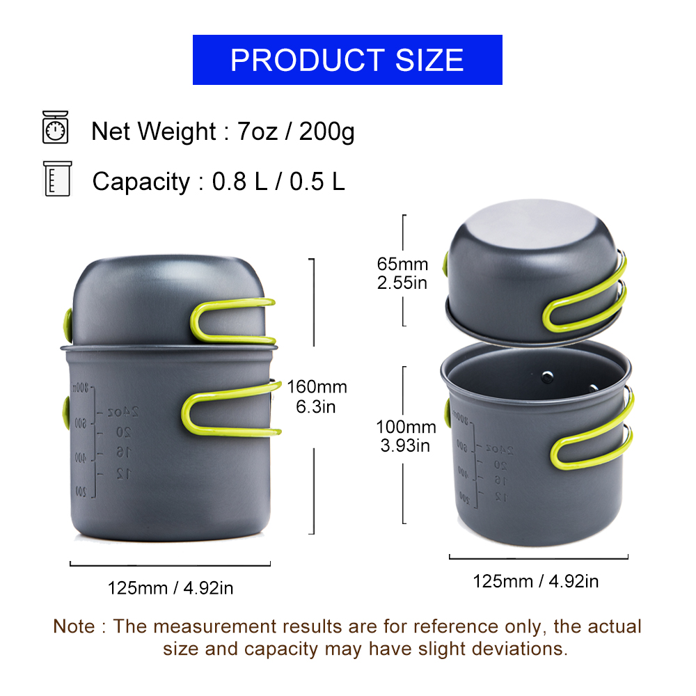 Widesea Ultralight Camping Coo - đánh giá và giá Camping Cooking Equipment Bag