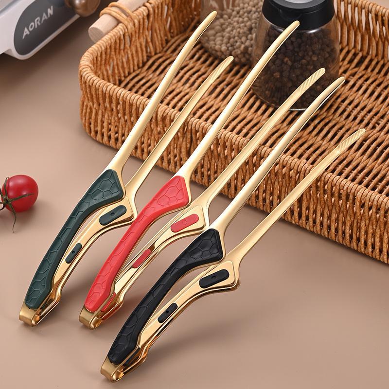 Stainless Steel BBQ Tongs Non  - đánh giá và giá Camping Cooking Easy
