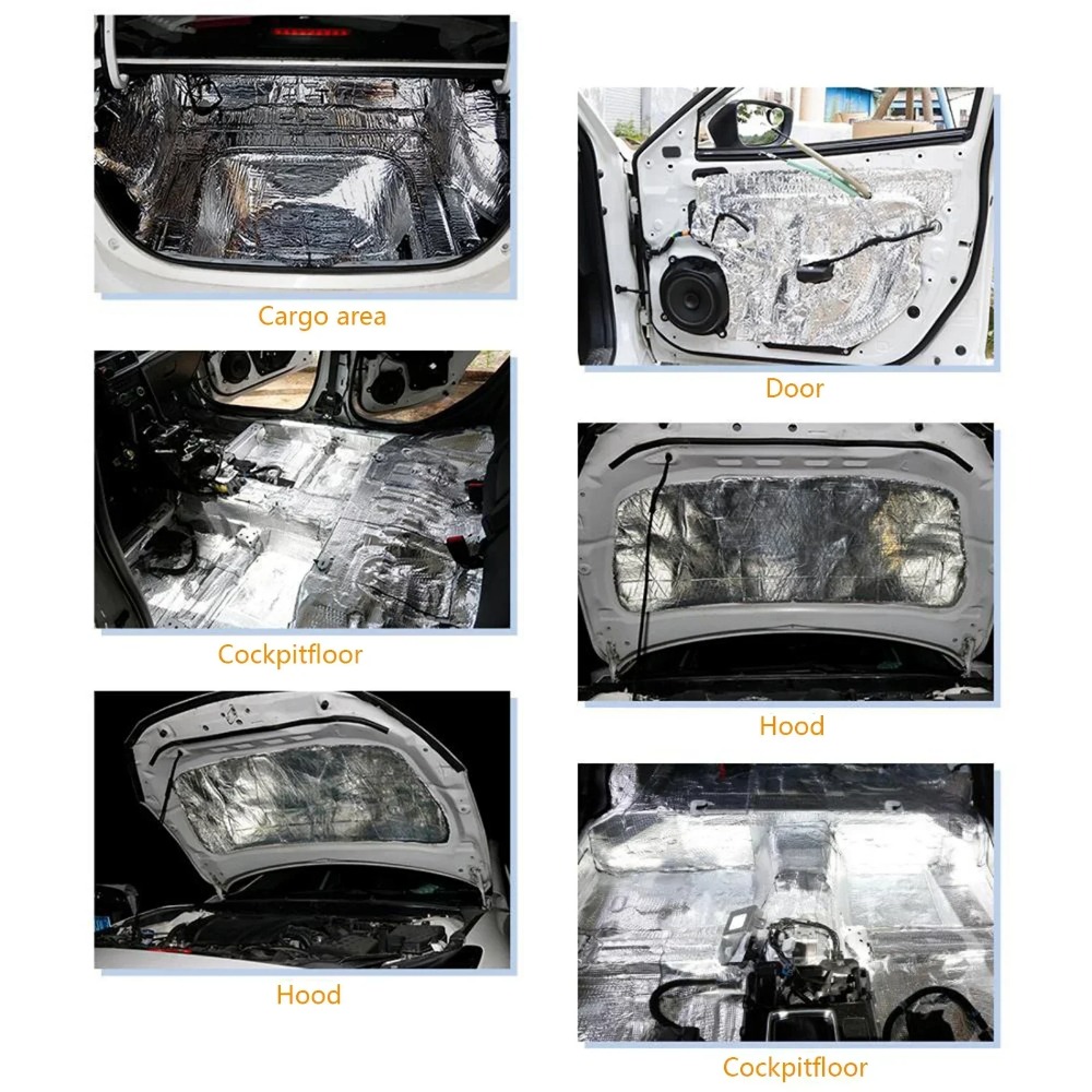5/10MM Sound Deadener Heat Ins - đánh giá và giá Aluminum Foil Heavy Duty