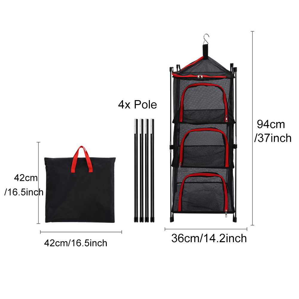 Camping Storage Drying Net 3 L - đánh giá và giá Camping Outdoor Cooking Equipment