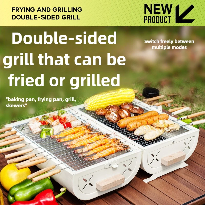 Barbecue Oven Household Grill  - đánh giá và giá Camping Cooking Heater