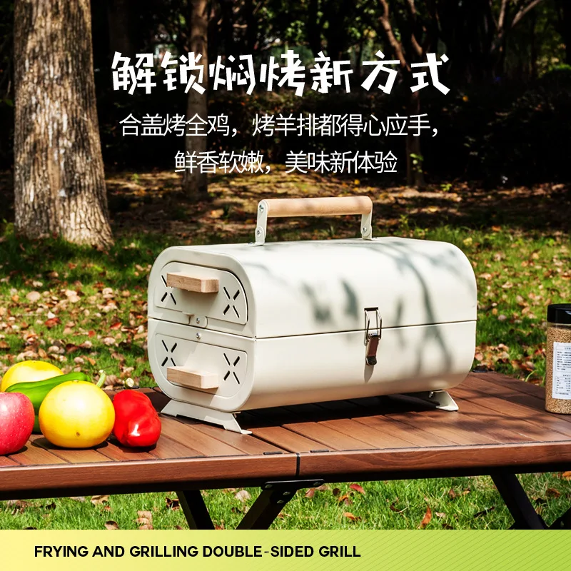Barbecue Oven Household Grill  - đánh giá và giá Camping Cooking Heater