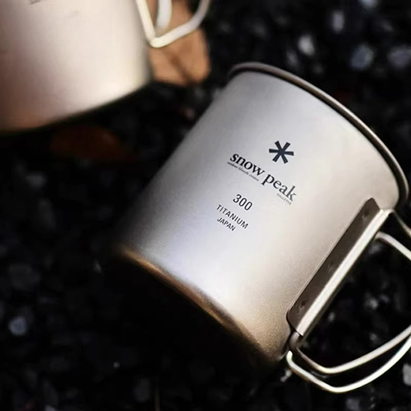 snow peak Titanium Cup Foldabl - đánh giá và giá Camping Cooking Cup