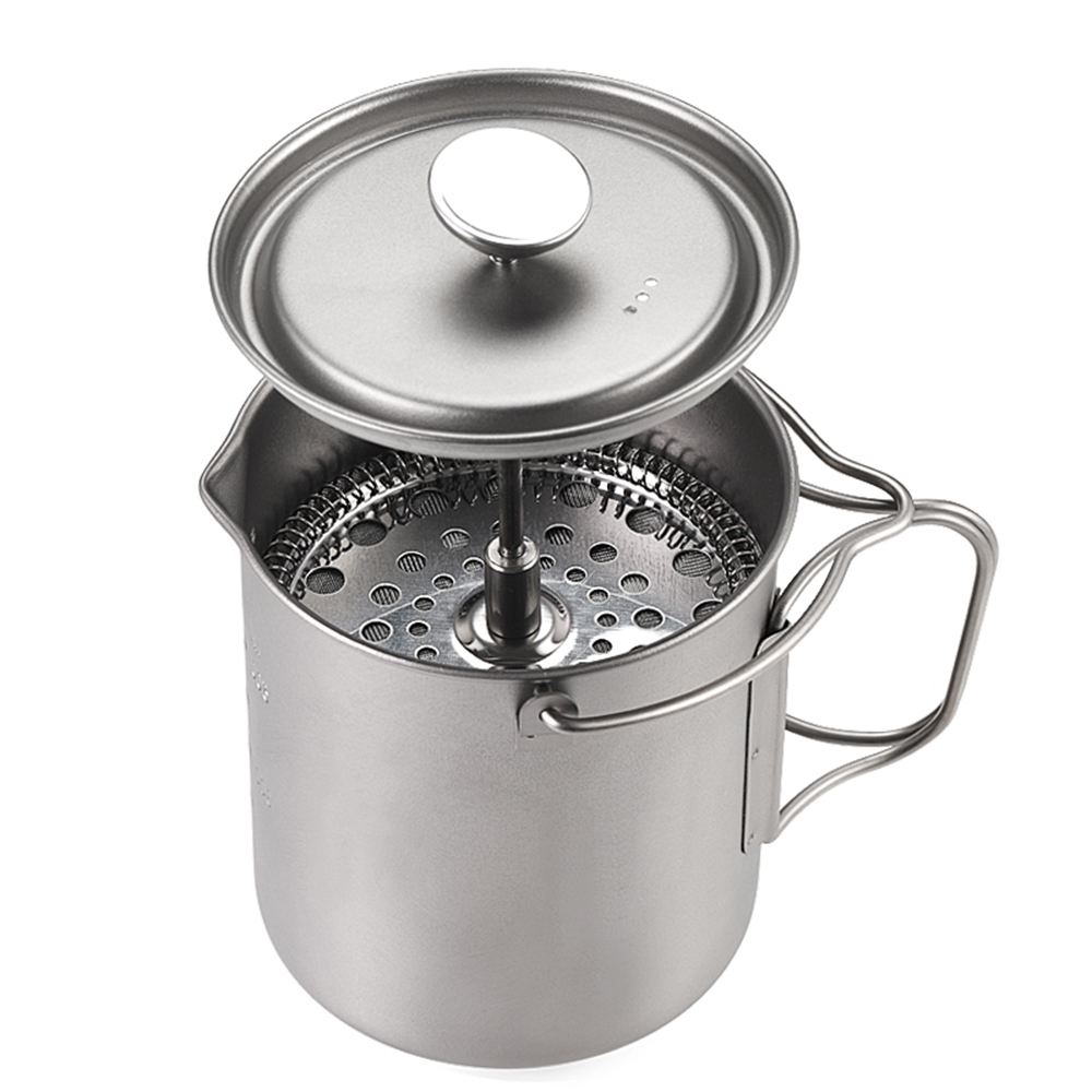 Lixada 750ml Titanium Coffee C - đánh giá và giá Camping Cooking Cup