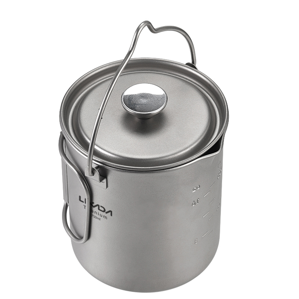 Lixada 750ml Titanium Coffee C - đánh giá và giá Camping Cooking Cup