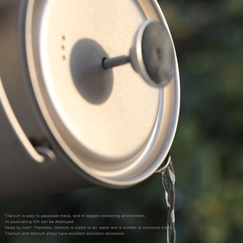 Lixada 750ml Titanium Coffee C - đánh giá và giá Camping Cooking Cup