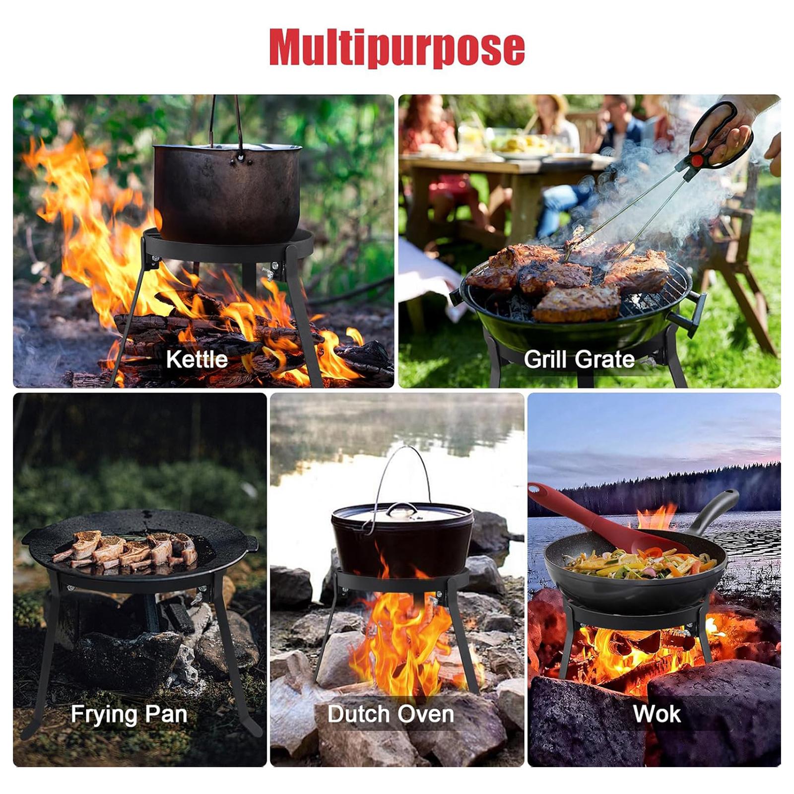 Foldable Cooking Campfire Trip - đánh giá và giá Camping Outdoor Cooking Equipment