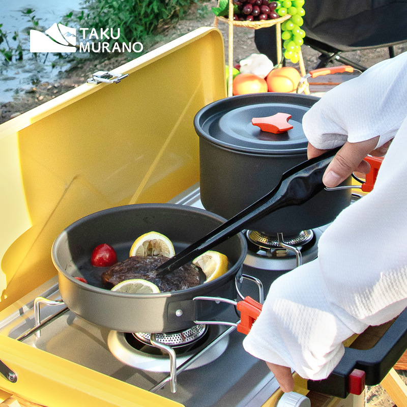 Camping Cookware Set Outdoor C - đánh giá và giá Camping Cooking Cup