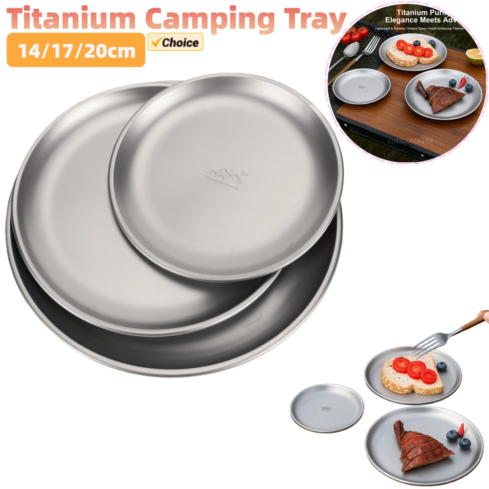 14/17/20cm Titanium Camping Pl - đánh giá và giá Camping Cooking Cup