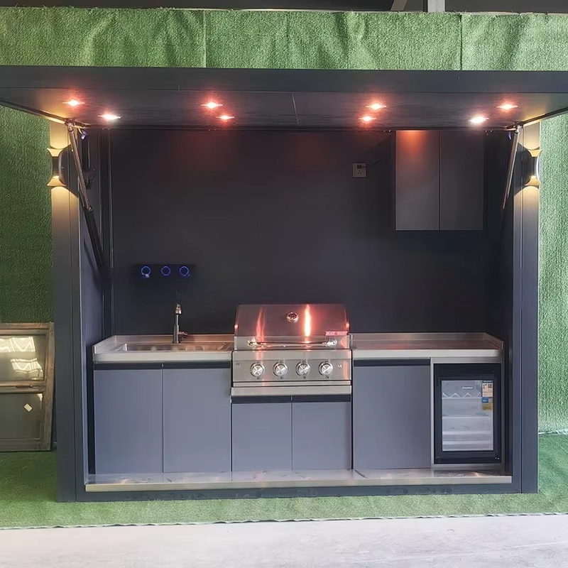 Portable Outdoor Kitchen Pod W - đánh giá và giá Camping Cooking Easy
