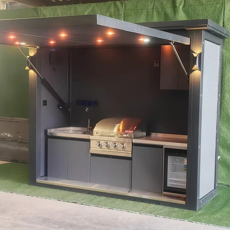 Portable Outdoor Kitchen Pod W - đánh giá và giá Camping Cooking Easy