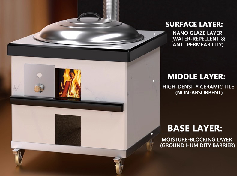 JT001 China Manufacture Cerami - đánh giá và giá Camping Cooking Easy