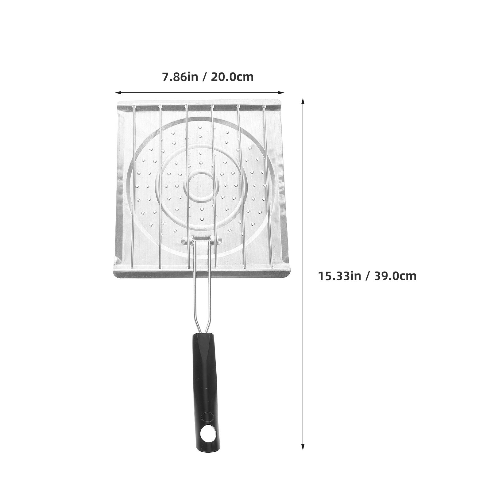 Folding Handle Perforated Gril - đánh giá và giá Camping Cooking Vegetables