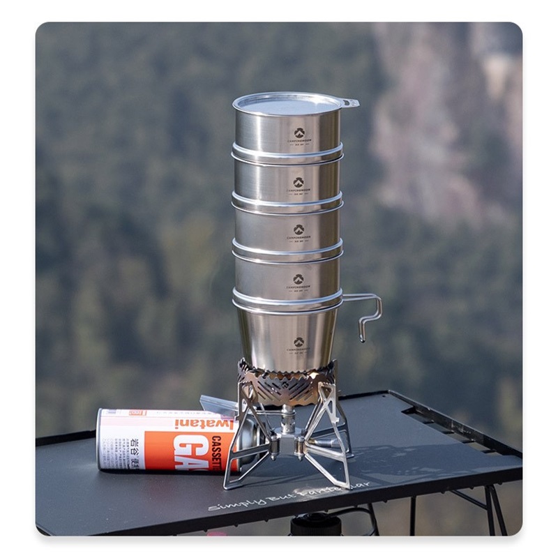 CAMPINGMOON Portatle Outdoor C - đánh giá và giá Camping Cooking Cup